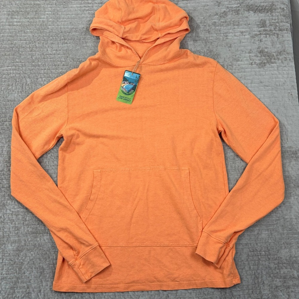 Jungmaven Santa Cruz Hemp‎ Organic Cotton Hoodie Orange Mens M NWT Made in USA